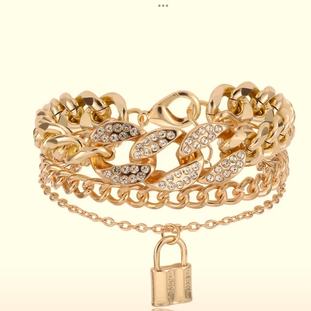 - Pretty locket bracelet so pretty with Swarovski crystals